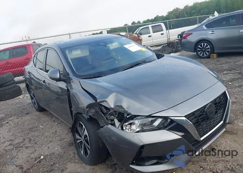 2022 Nissan Sentra Sv z USA, uszkodzony, nr VIN 3N1AB8CV5NY317793